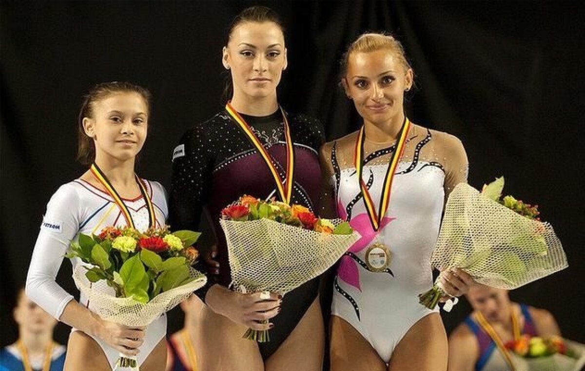 Gimnasta Vasiliki Millousi le admiră pe Nadia Comăneci şi Cătălina Ponor » Grecoaica blondă