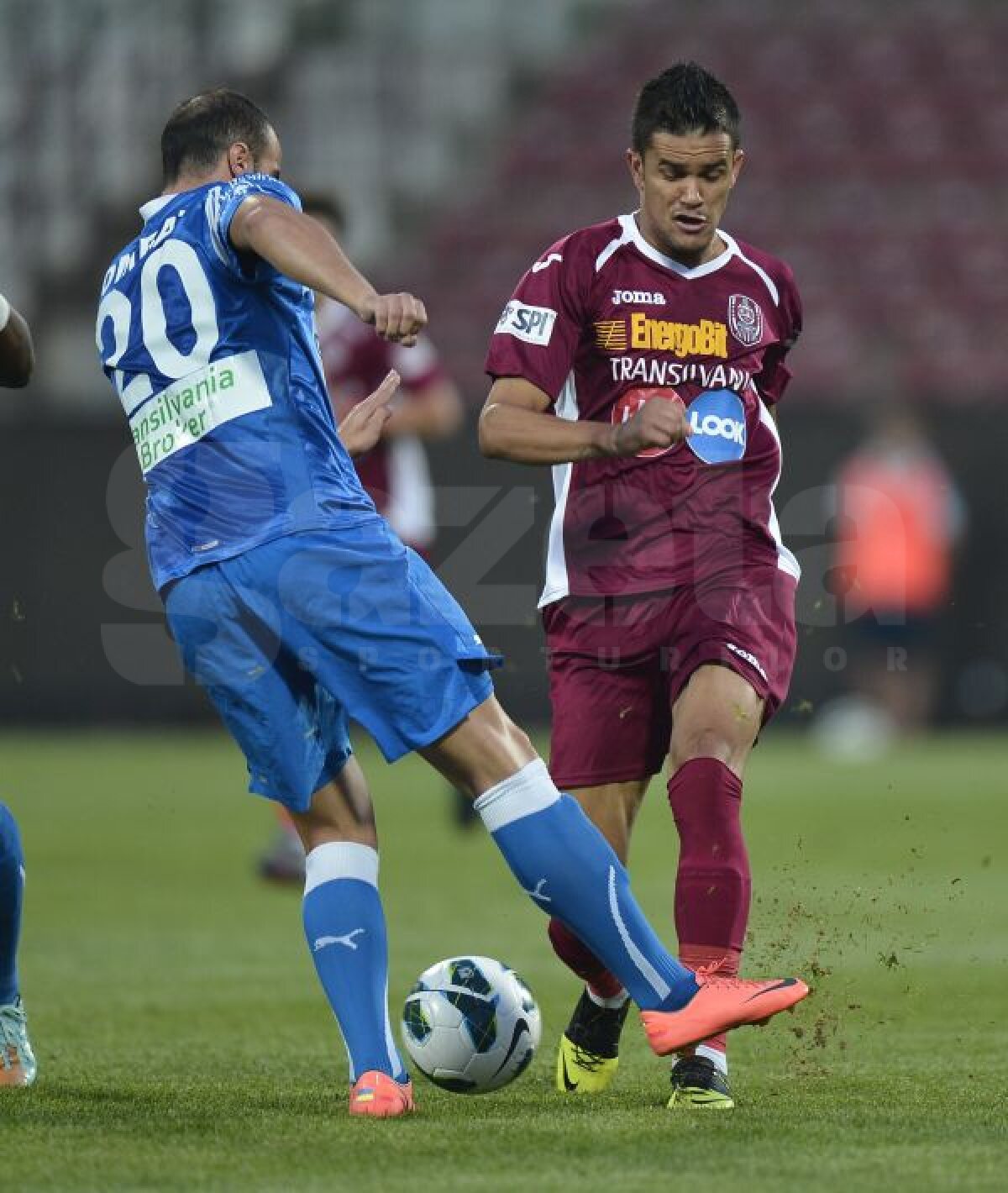 VIDEO+FOTO Pregătiţi de Manchester » CFR a învins Bistriţa cu 5-1 şi aşteaptă duelul cu United