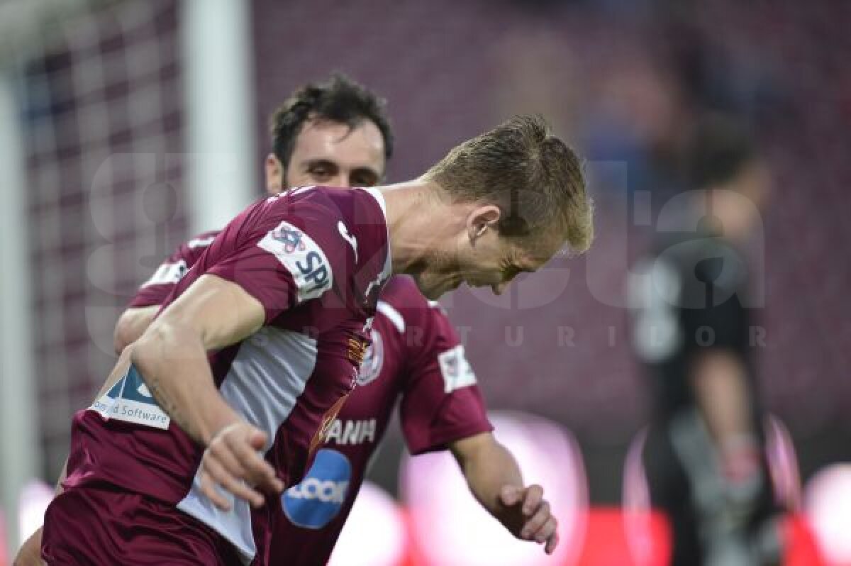 VIDEO+FOTO Pregătiţi de Manchester » CFR a învins Bistriţa cu 5-1 şi aşteaptă duelul cu United