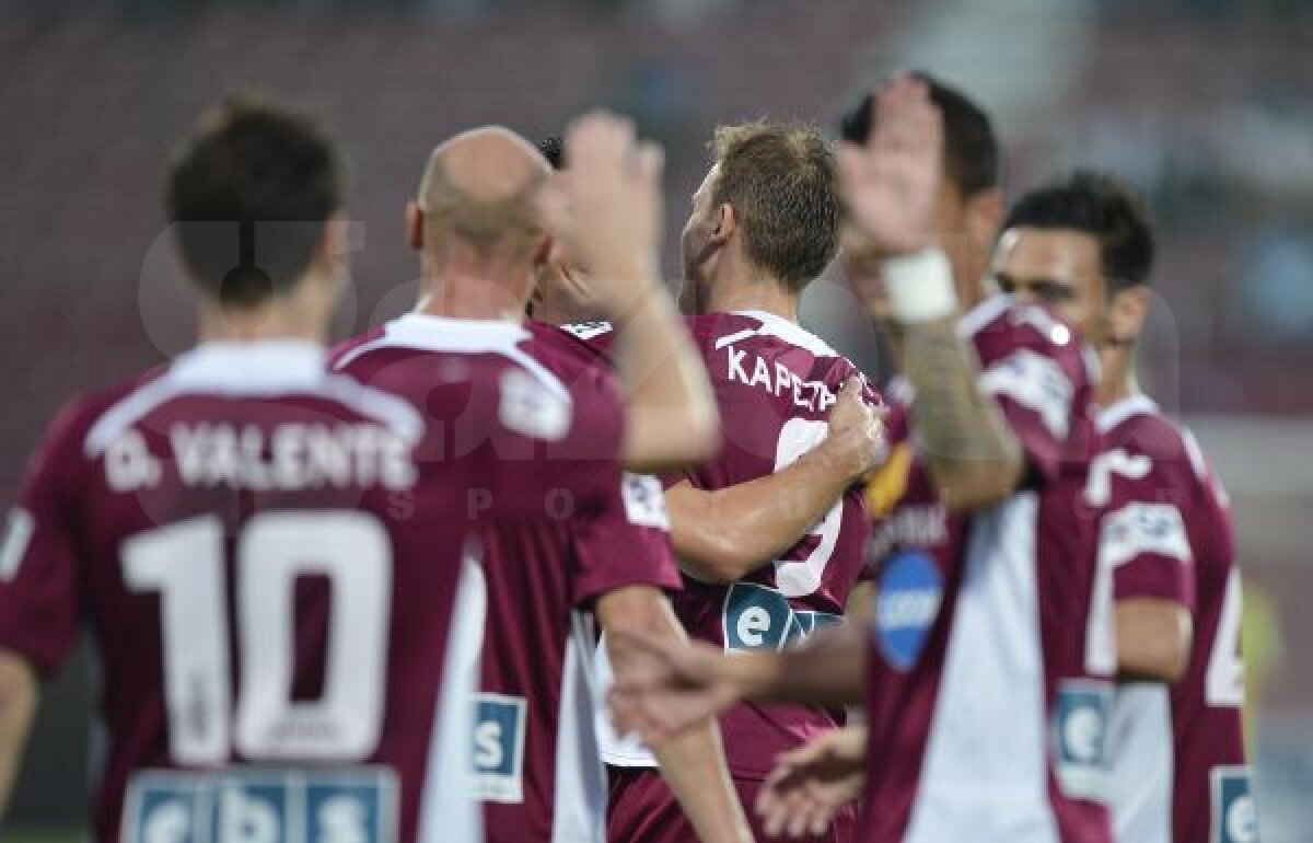 VIDEO+FOTO Pregătiţi de Manchester » CFR a învins Bistriţa cu 5-1 şi aşteaptă duelul cu United