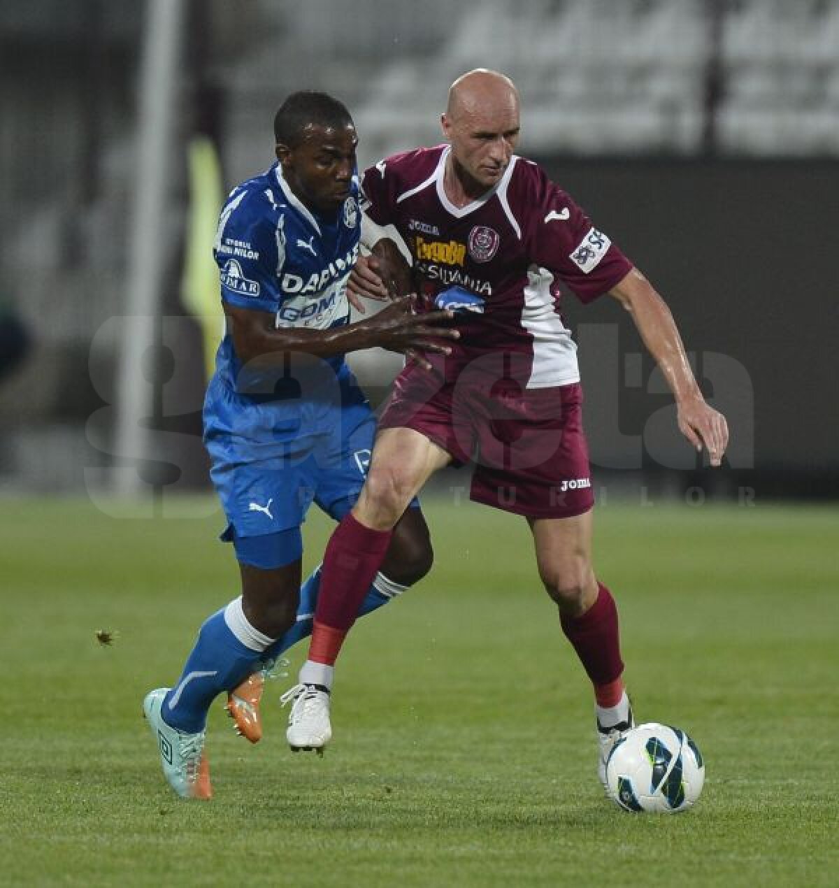 VIDEO+FOTO Pregătiţi de Manchester » CFR a învins Bistriţa cu 5-1 şi aşteaptă duelul cu United