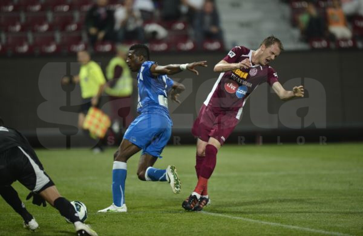 VIDEO+FOTO Pregătiţi de Manchester » CFR a învins Bistriţa cu 5-1 şi aşteaptă duelul cu United