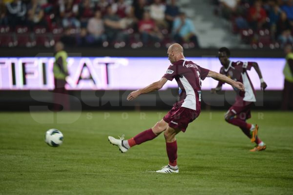 VIDEO+FOTO Pregătiţi de Manchester » CFR a învins Bistriţa cu 5-1 şi aşteaptă duelul cu United