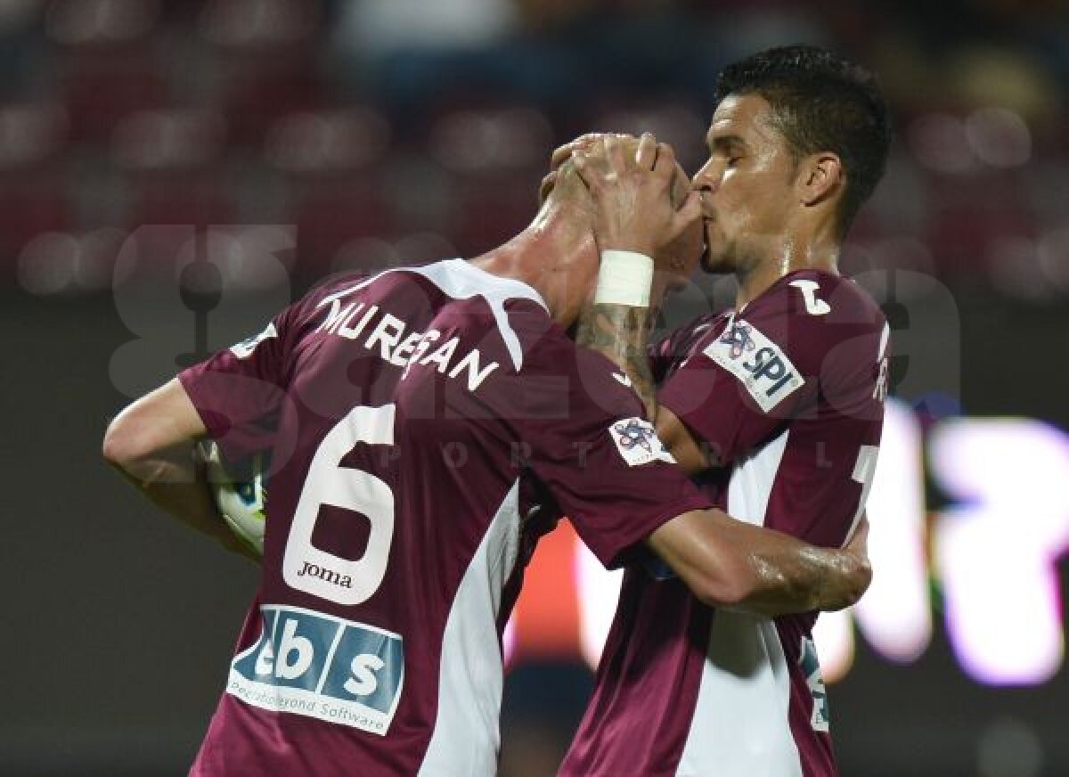 VIDEO+FOTO Pregătiţi de Manchester » CFR a învins Bistriţa cu 5-1 şi aşteaptă duelul cu United