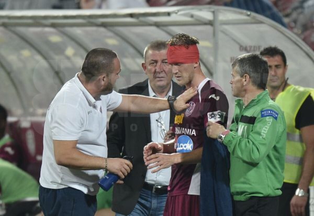 VIDEO+FOTO Pregătiţi de Manchester » CFR a învins Bistriţa cu 5-1 şi aşteaptă duelul cu United