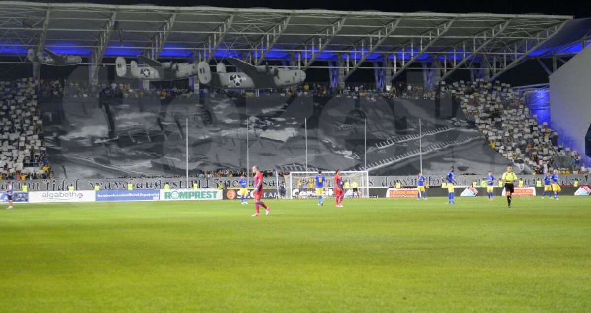 GALERIE FOTO Furia galbenă împotriva Capitalei » Atmosferă superbă pe "Ilie Oană" la Petrolul - Steaua