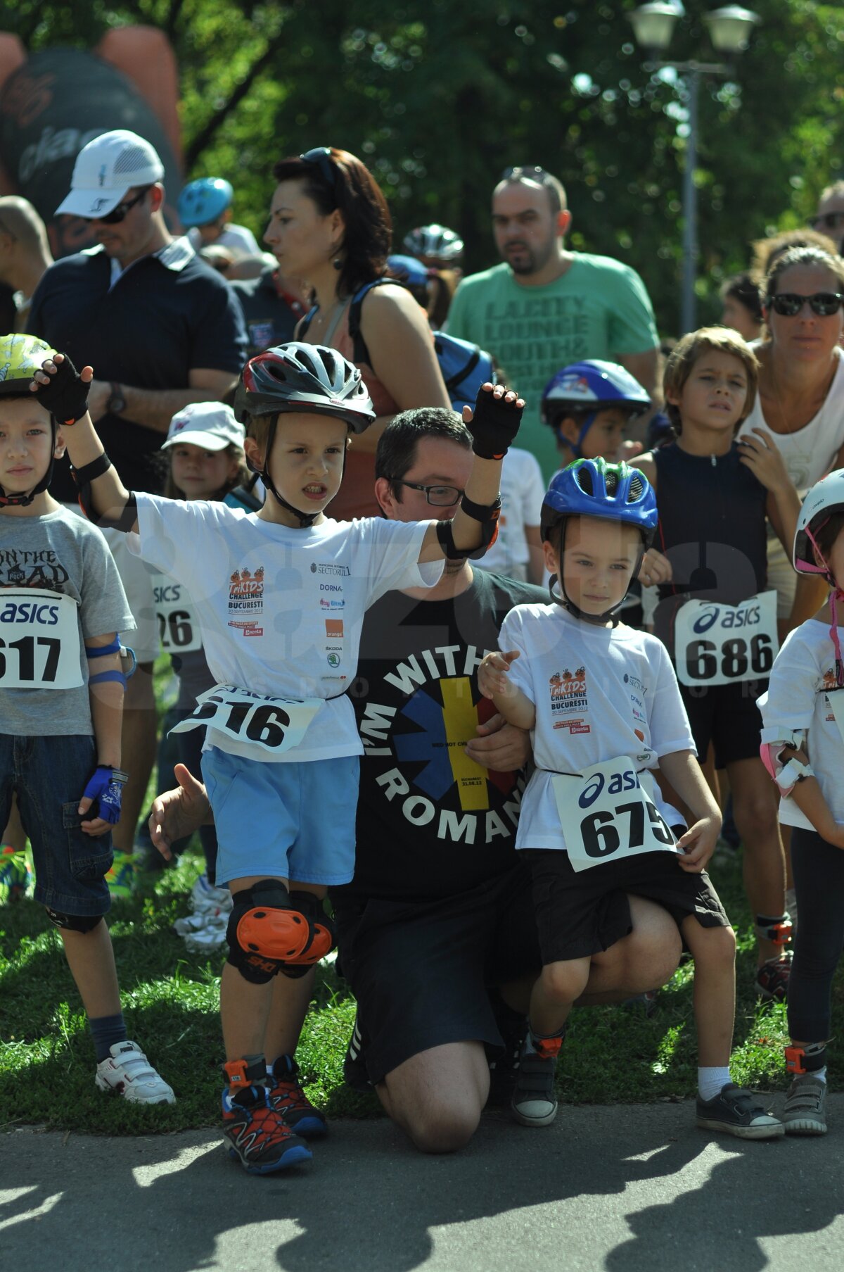 GALERIE FOTO TriKids Challenge a adunat peste 1.000 de oameni în Parcul Herăstrău