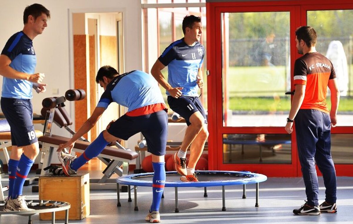 Îl copiază pe Ronaldo! » Steaua construieşte un laborator de pregătire după un model pe care l-a adoptat şi Real Madrid