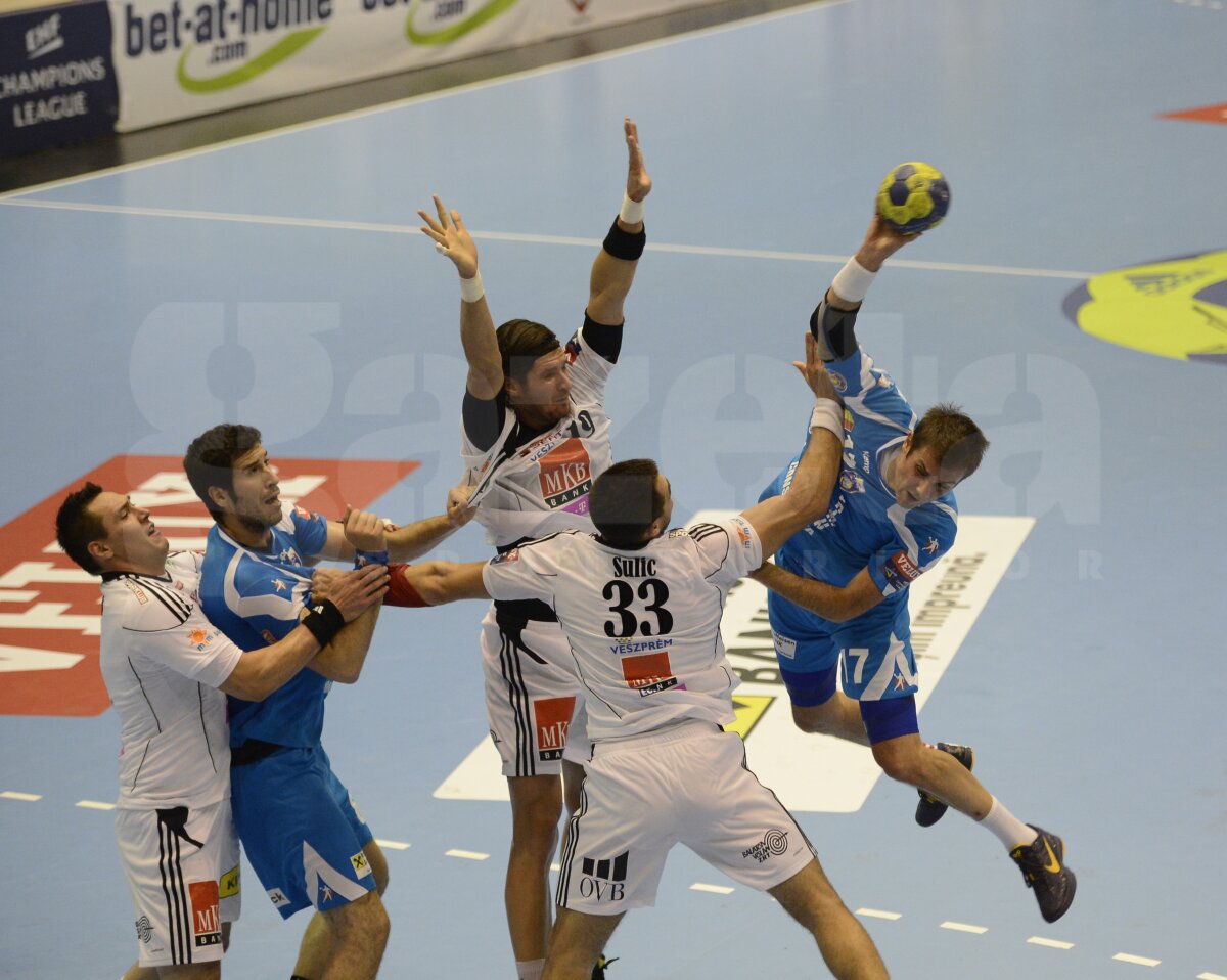 FOTO ŞI VIDEO HCM a pierdut şi meciul doi din Liga Campionilor cu MKB Veszprem (27-37) şi ocupă ultimul loc în grupă