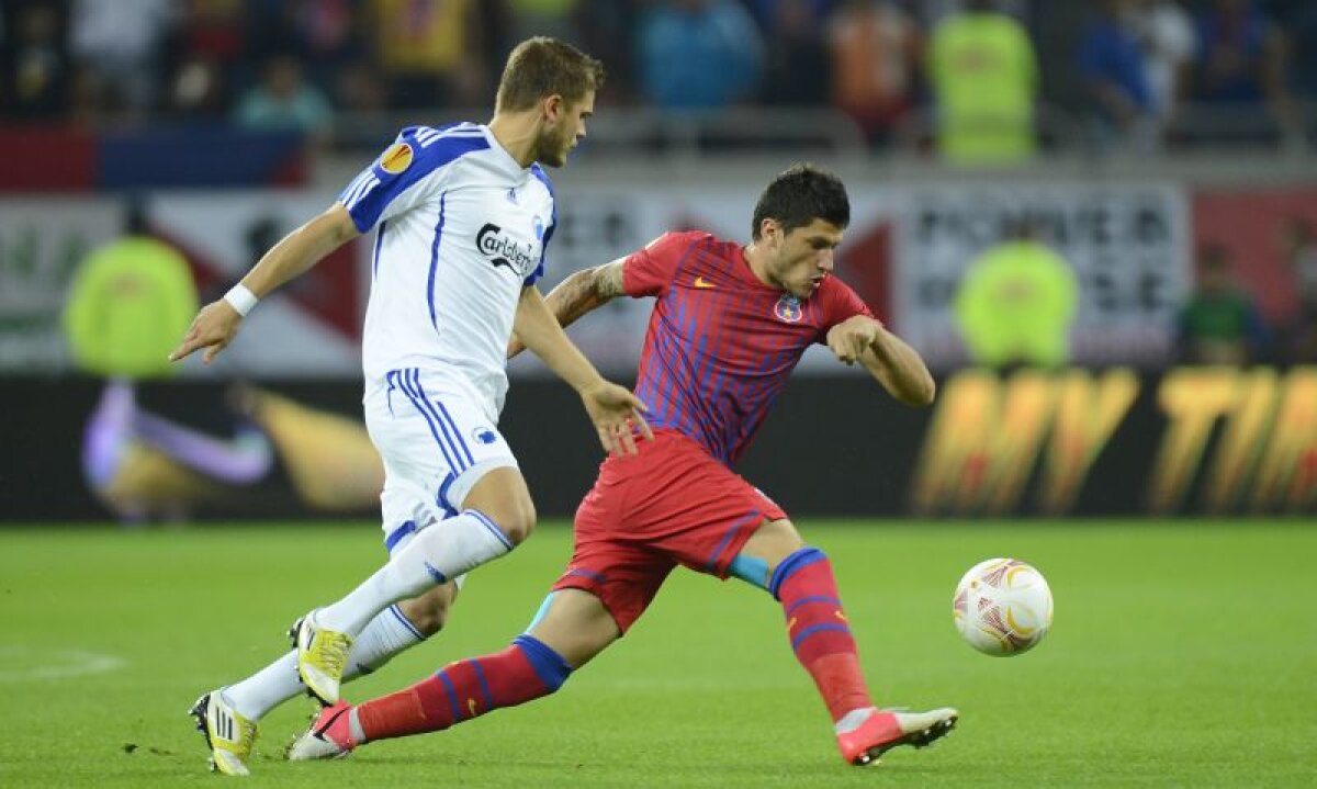 VIDEO&FOTO Roş-albaştrii au învins cu un gol miraculos » Steaua - FC Copenhaga 1-0