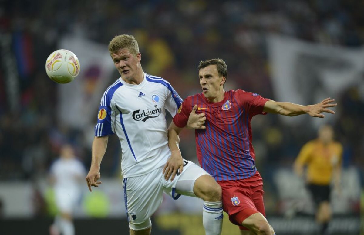 VIDEO&FOTO Roş-albaştrii au învins cu un gol miraculos » Steaua - FC Copenhaga 1-0