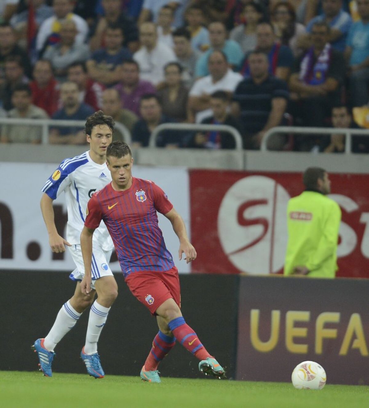 VIDEO&FOTO Roş-albaştrii au învins cu un gol miraculos » Steaua - FC Copenhaga 1-0