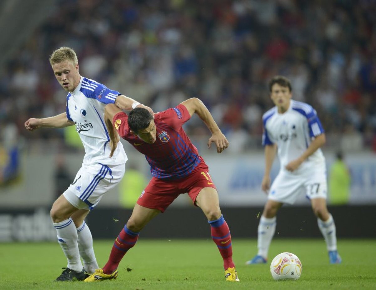 VIDEO&FOTO Roş-albaştrii au învins cu un gol miraculos » Steaua - FC Copenhaga 1-0