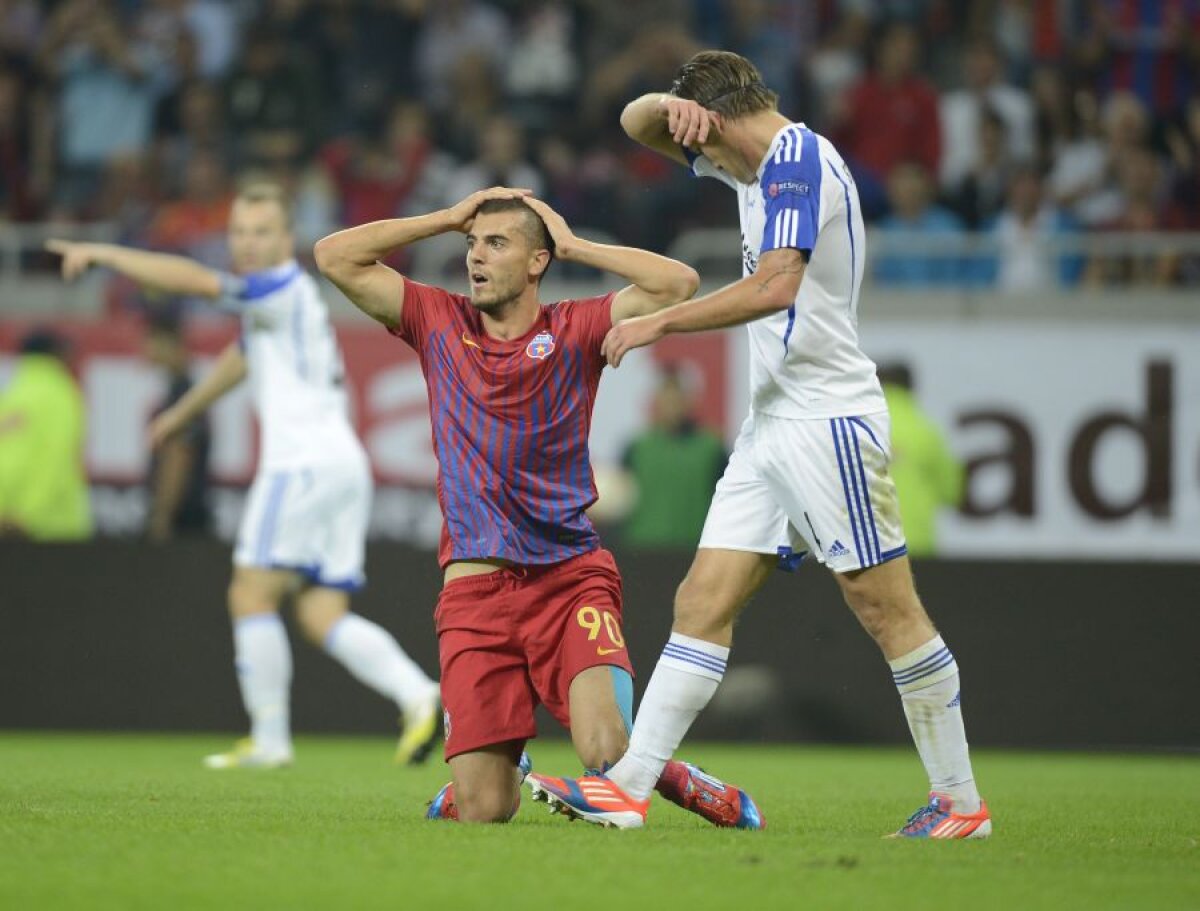 VIDEO&FOTO Roş-albaştrii au învins cu un gol miraculos » Steaua - FC Copenhaga 1-0