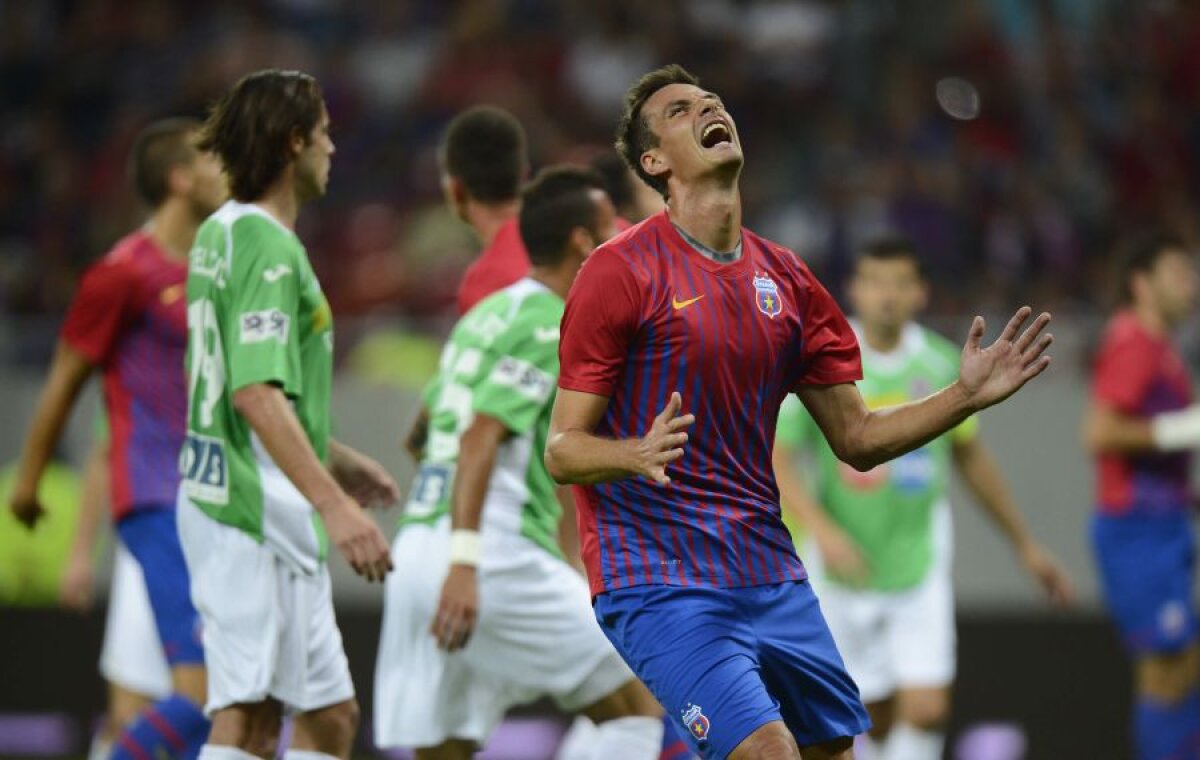 VIDEO&FOTO Roş-albaştrii continuă marşul spre titlu » Steaua - CFR Cluj 1-0