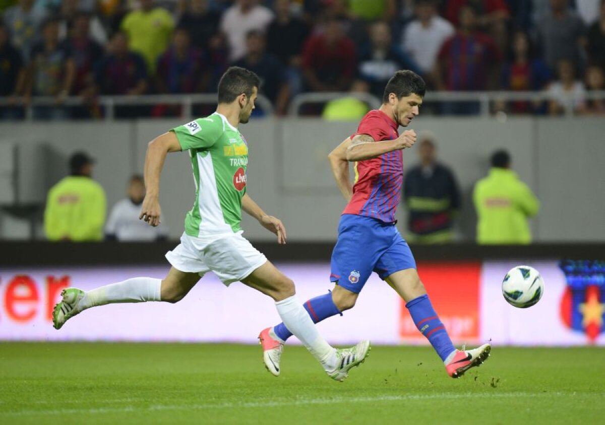 VIDEO&FOTO Roş-albaştrii continuă marşul spre titlu » Steaua - CFR Cluj 1-0