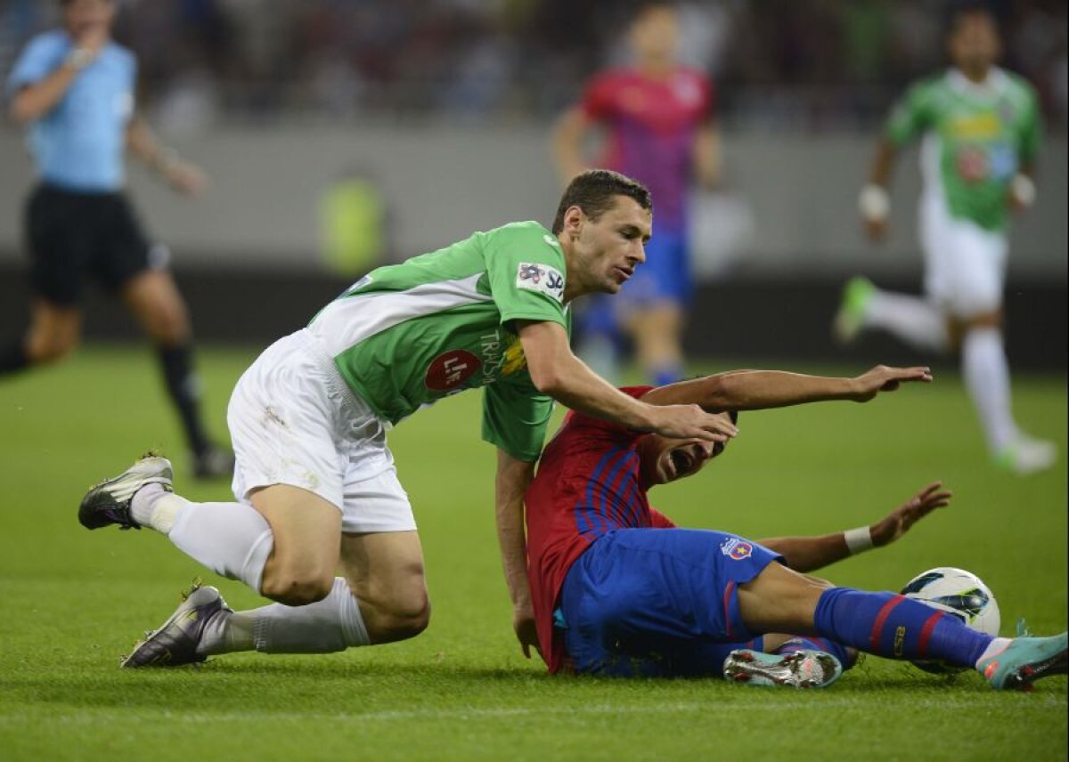VIDEO&FOTO Roş-albaştrii continuă marşul spre titlu » Steaua - CFR Cluj 1-0
