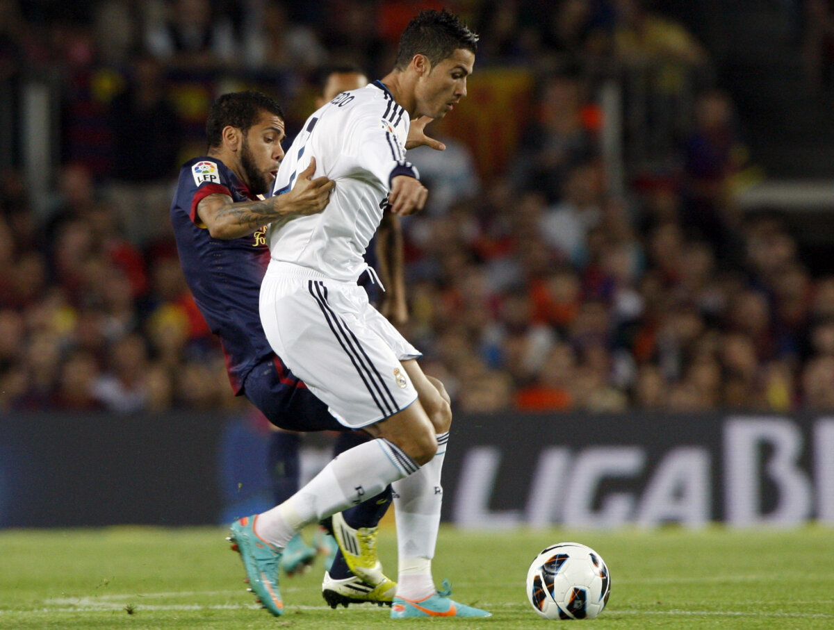 VIDEO şi FOTO Barcelona - Real Madrid 2-2 » Show-ul vedetelor Messi şi Ronaldo