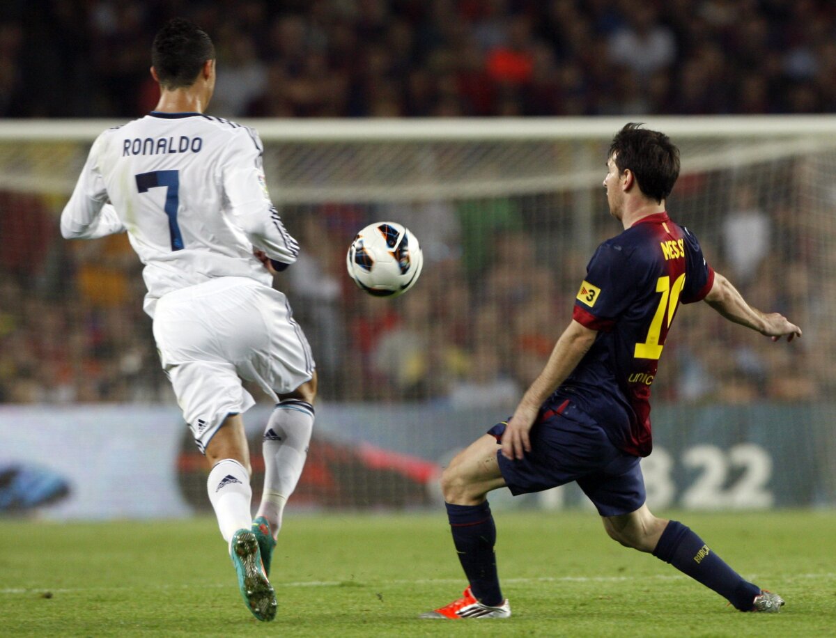 VIDEO şi FOTO Barcelona - Real Madrid 2-2 » Show-ul vedetelor Messi şi Ronaldo