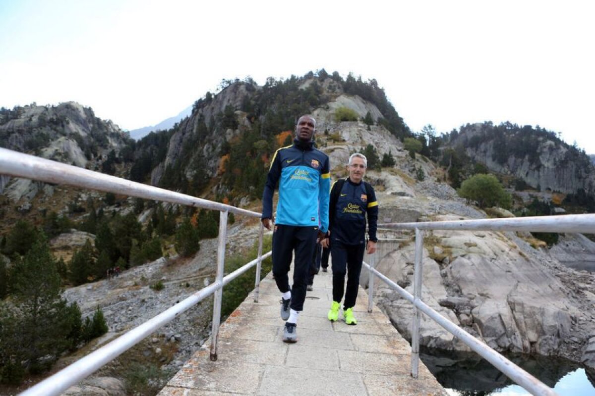 FOTO&VIDEO Aşa arată un învingător » Abidal se pregăteşte să revină pe teren, acum 6 luni medicii nu-i mai dădeau şanse să joace iar