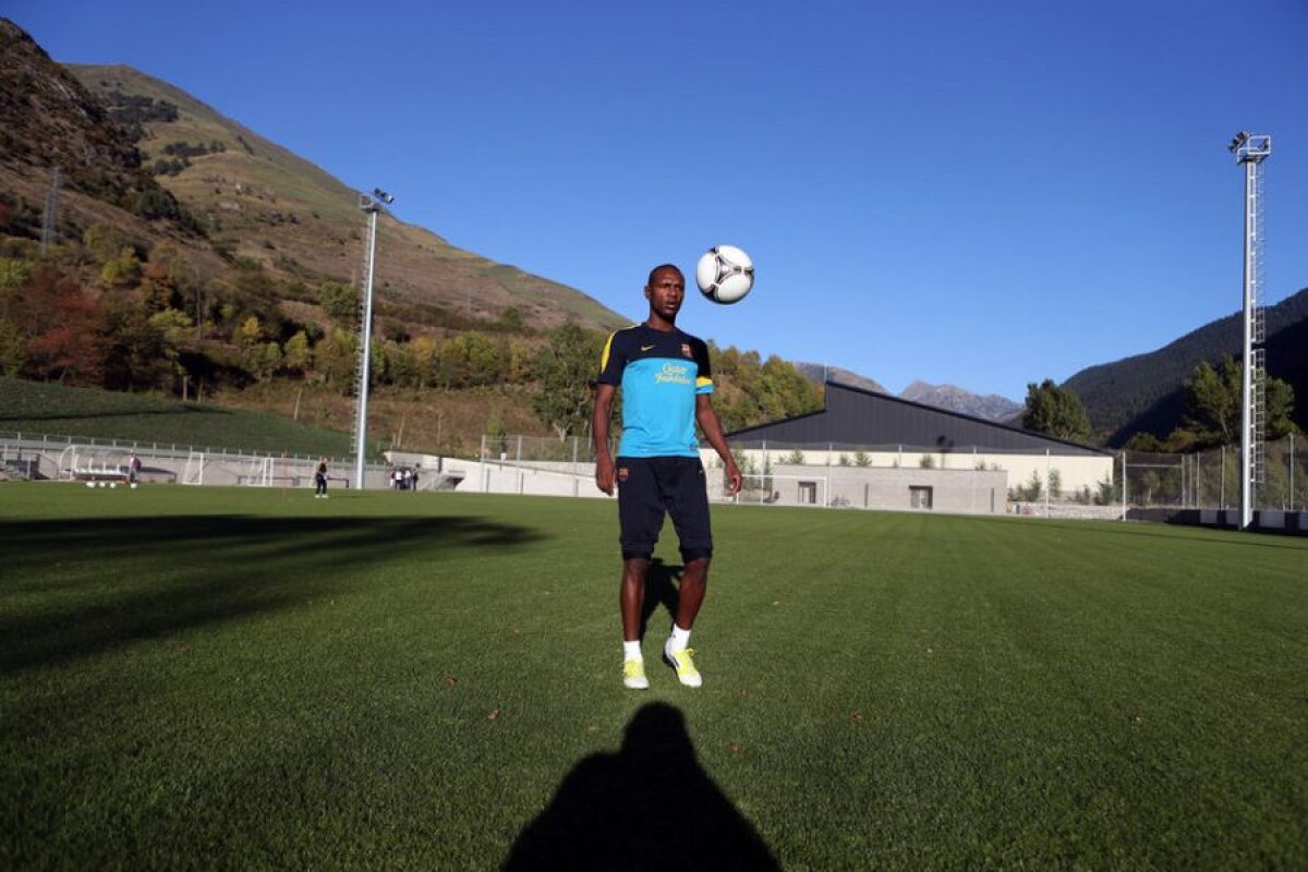 FOTO&VIDEO Aşa arată un învingător » Abidal se pregăteşte să revină pe teren, acum 6 luni medicii nu-i mai dădeau şanse să joace iar