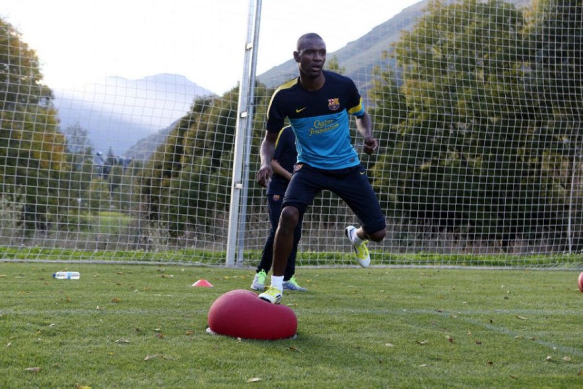 FOTO&VIDEO Aşa arată un învingător » Abidal se pregăteşte să revină pe teren, acum 6 luni medicii nu-i mai dădeau şanse să joace iar