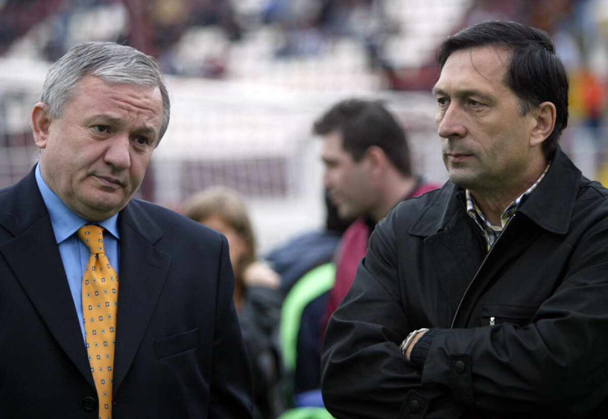 Crăciunescu şi Porumboiu l-au arbitrat pe Van Gaal în punctul culminant al carierei: "E prea bătrîn să mai sară ca la karate!"