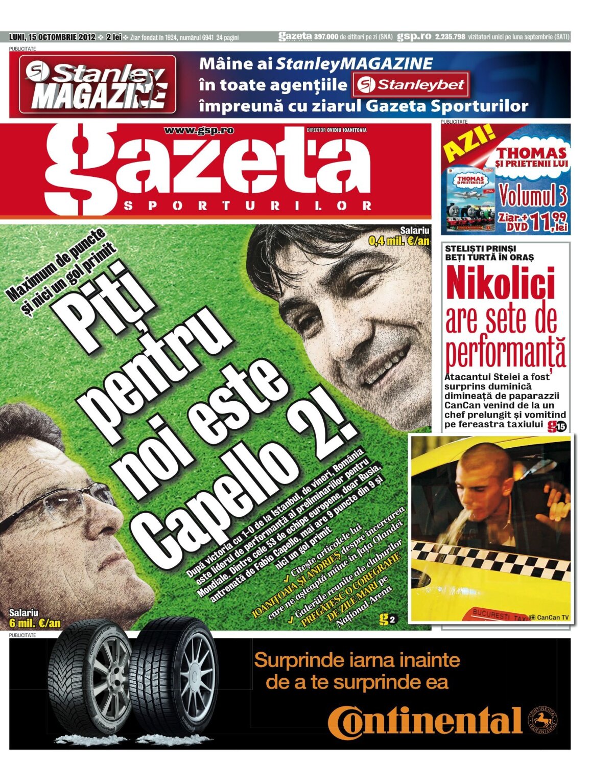 Ministerul româno-rus al apărării » Doar România şi Rusia au 9 puncte din 3 meciuri şi nici un gol primit!