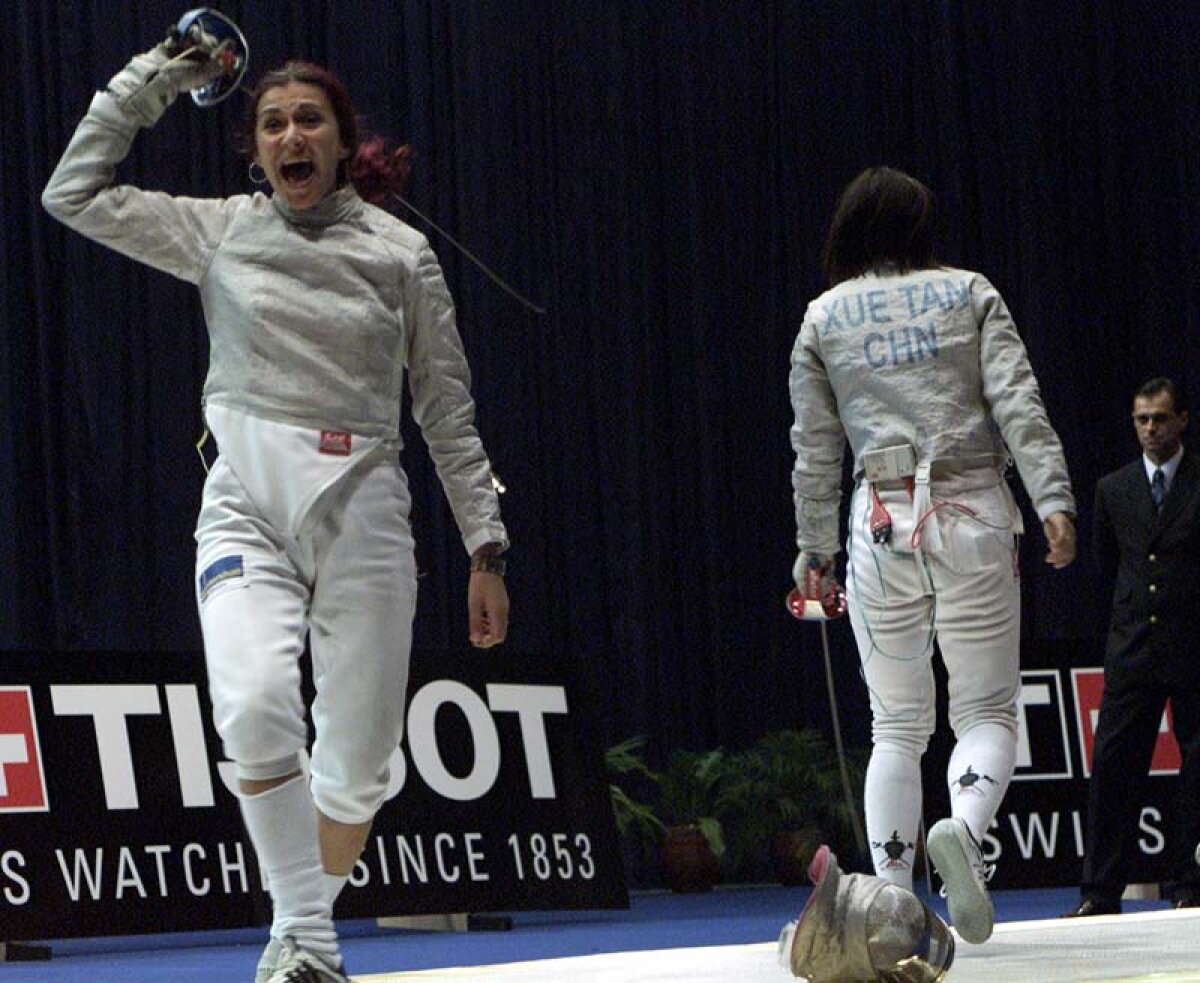 Inspector Mihai, actele la control! » Singura campioană mondială la sabie a României lucrează la IPJ Ilfov