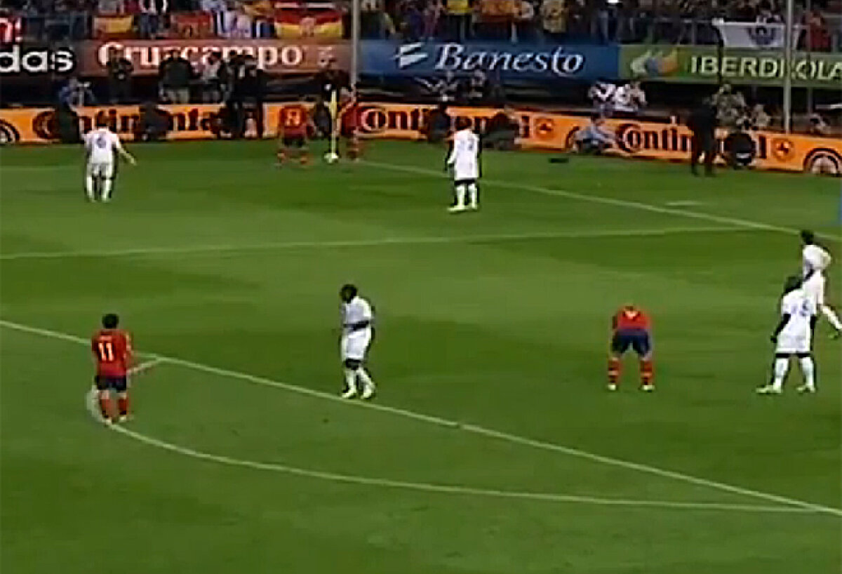 VIDEO Marea eroare! » Spaniolii au fost egalaţi de francezi în prelungiri, exact ca noi la Copenhaga, în 2003