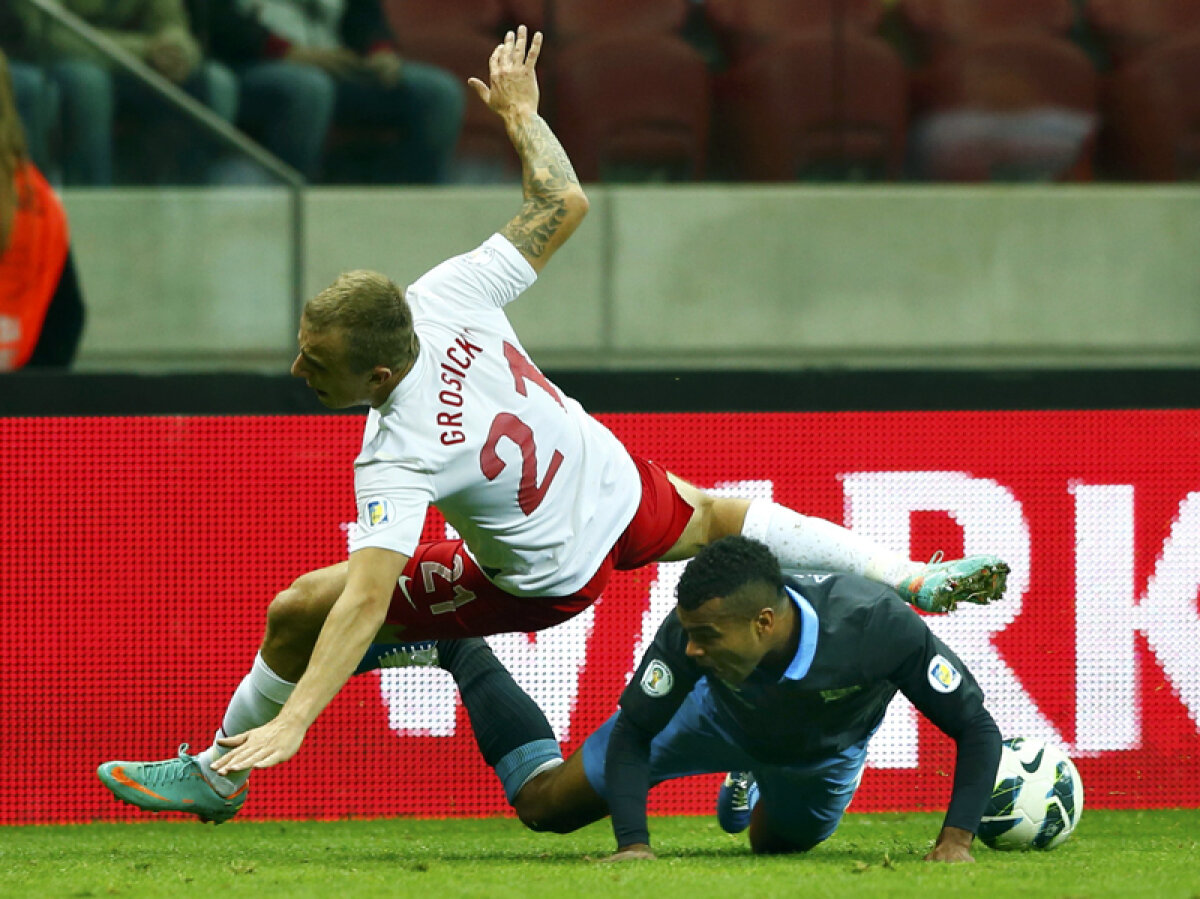 VIDEO Nici o pace după potop » Meciul dintre Polonia şi Anglia s-a terminat la egalitate, scor 1-1