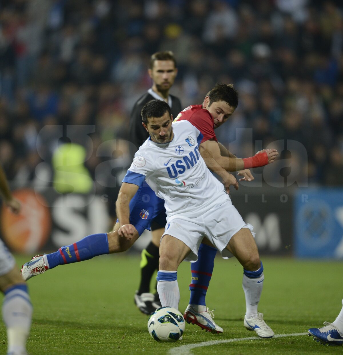 VIDEO&FOTO Roş-albaştrii rămîn la şefie » Pandurii - Steaua 0-0