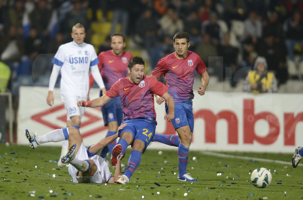 VIDEO&FOTO Roş-albaştrii rămîn la şefie » Pandurii - Steaua 0-0