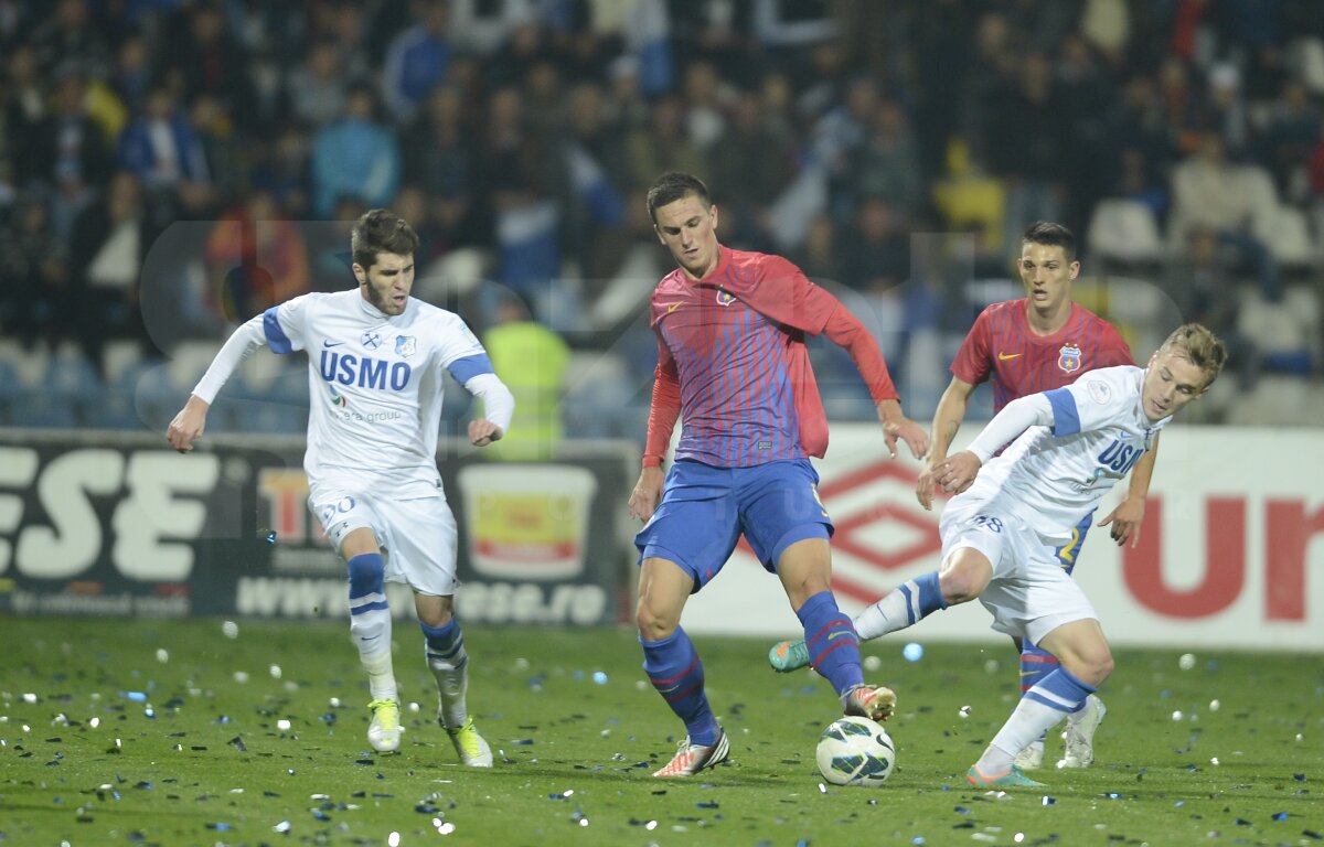 VIDEO&FOTO Roş-albaştrii rămîn la şefie » Pandurii - Steaua 0-0