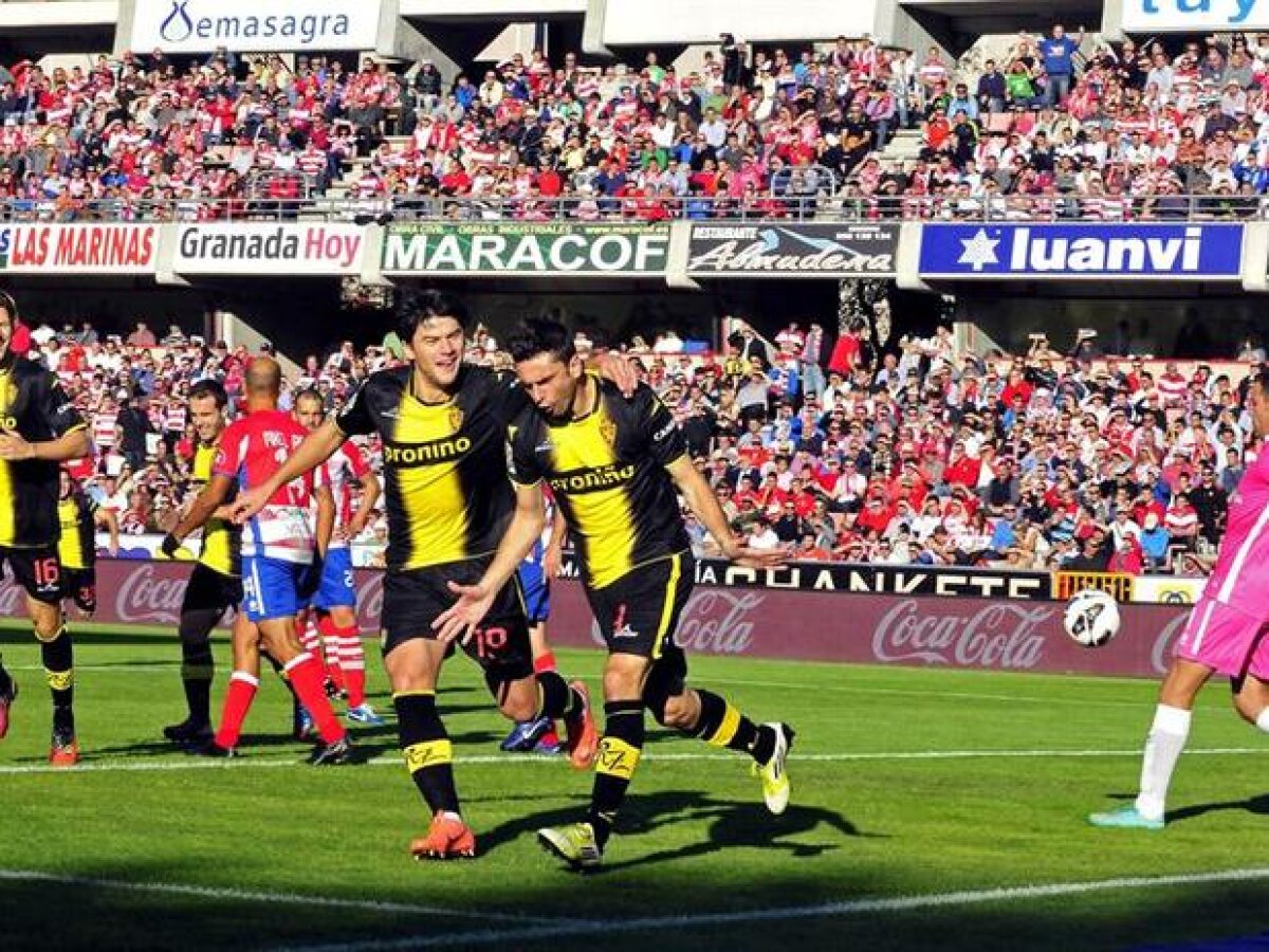 VIDEO Granada - Zaragoza 1-2 » Torje bătut de Săpunaru