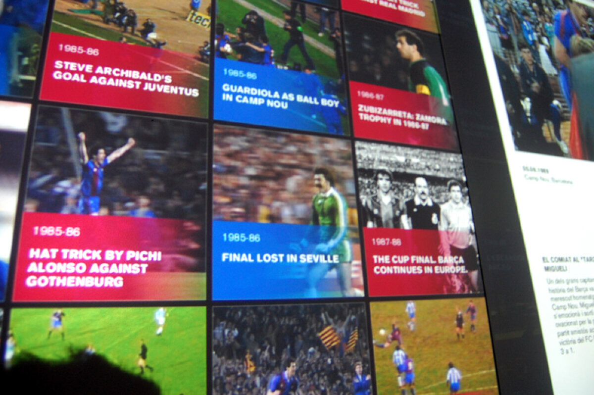 FOTO Steaua e drama din muzeul Barcelonei! » Gruparea din Ghencea nu mai are un muzeu al ei, însă e la loc de cinste în cel al catalanilor