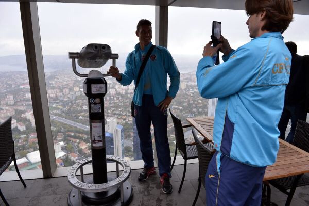 Pe acoperişul Istanbulului » Clujenii au ajuns pe cea mai înaltă clădire din oraş, 238 de metri