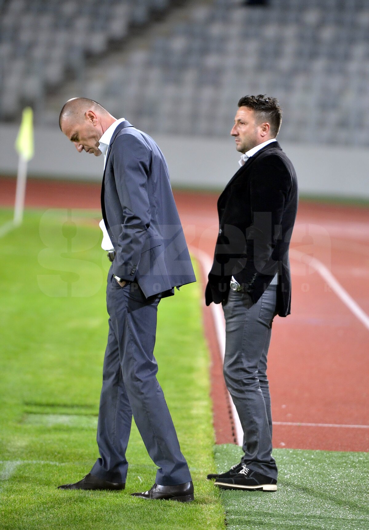 FOTO şi VIDEO U Cluj - Oţelul 1-1 » Studenţii şi gălăţenii s-au îngropat reciproc