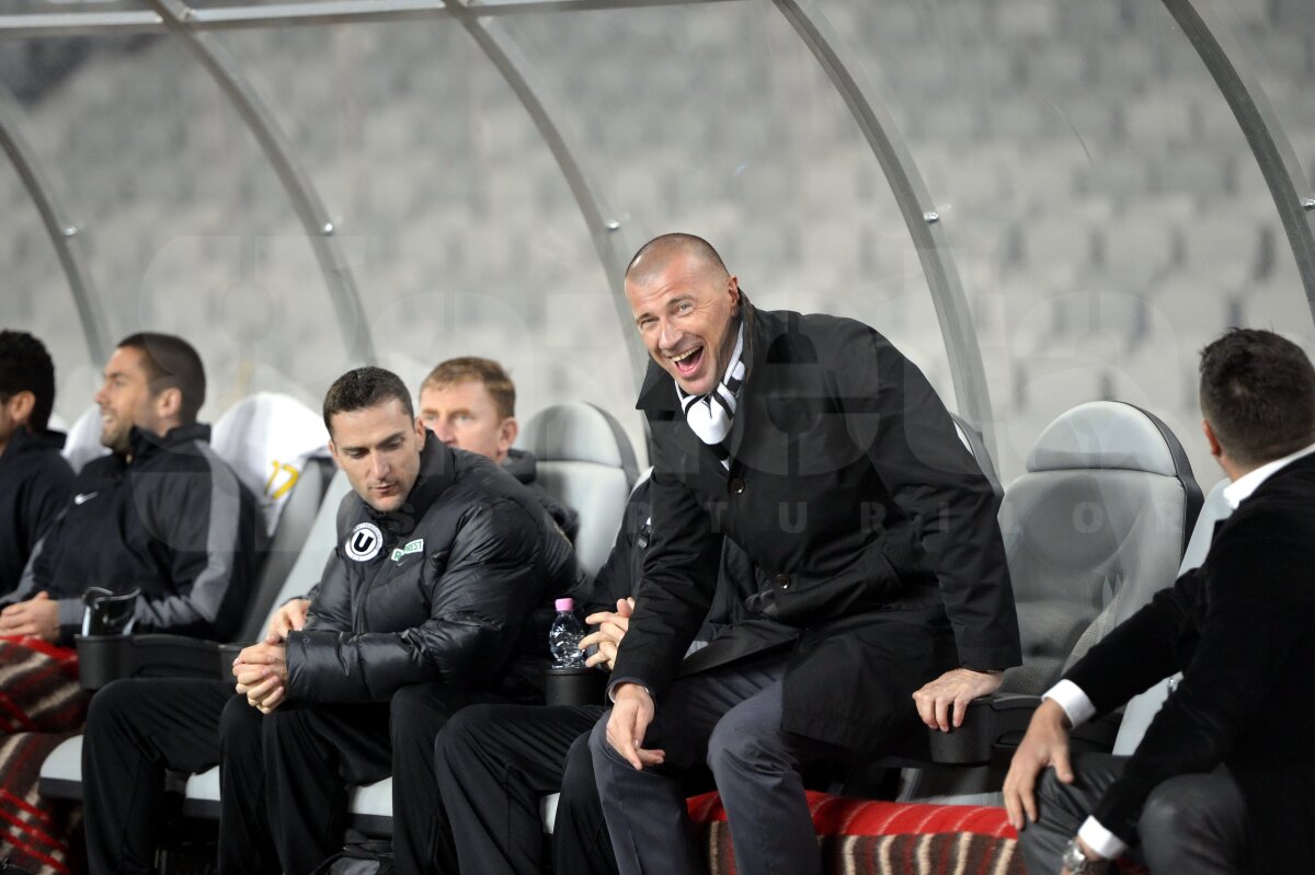 FOTO şi VIDEO U Cluj - Oţelul 1-1 » Studenţii şi gălăţenii s-au îngropat reciproc