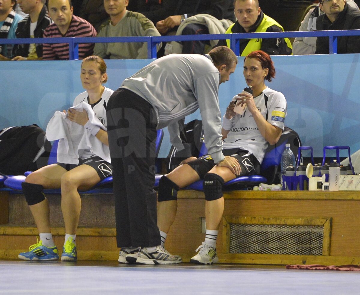 FOTO U Jolidon Cluj - Podravka Koprivnica 19-20 » Vicecampioana României a ajuns la a treia înfrîngere în Liga Campionilor în tot atîtea meciuri