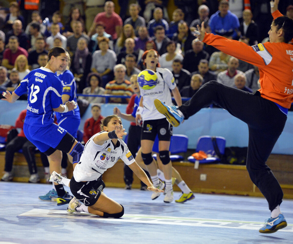 Croate cu lipici » Podravka s-a impus la limită la Cluj, scor 19-20