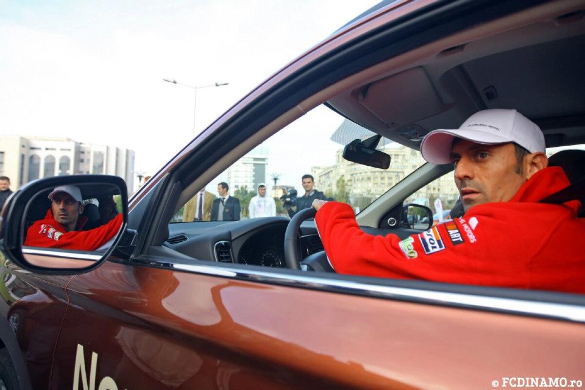 FOTO Dinamoviştii şi-au luat viteză înainte de meciul cu Steaua. Dănciulescu a fost cel mai rapid