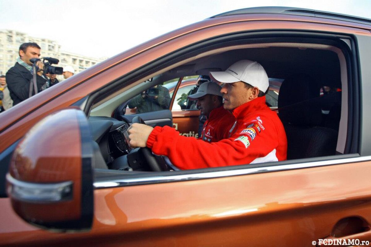 FOTO Dinamoviştii şi-au luat viteză înainte de meciul cu Steaua. Dănciulescu a fost cel mai rapid