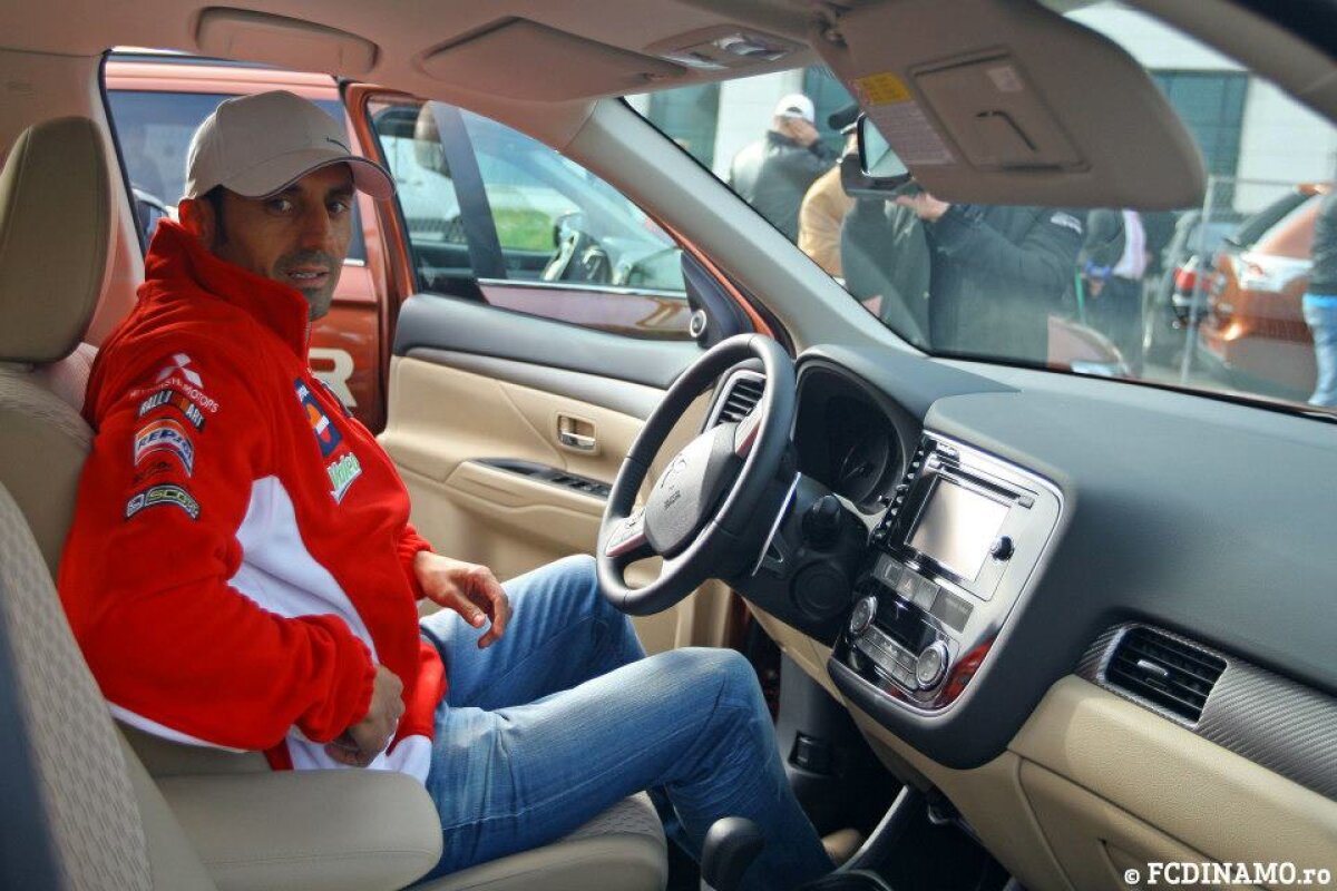 FOTO Dinamoviştii şi-au luat viteză înainte de meciul cu Steaua. Dănciulescu a fost cel mai rapid