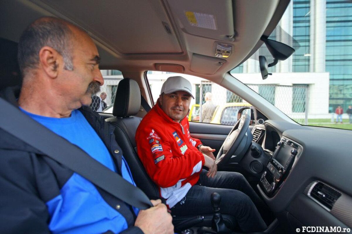 FOTO Dinamoviştii şi-au luat viteză înainte de meciul cu Steaua. Dănciulescu a fost cel mai rapid