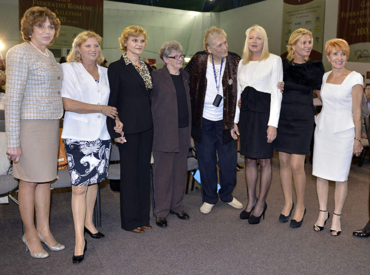 FOTO Glorie în haine de gală » Federaţia Română de Atletism şi-a aniversat aseară centenarul