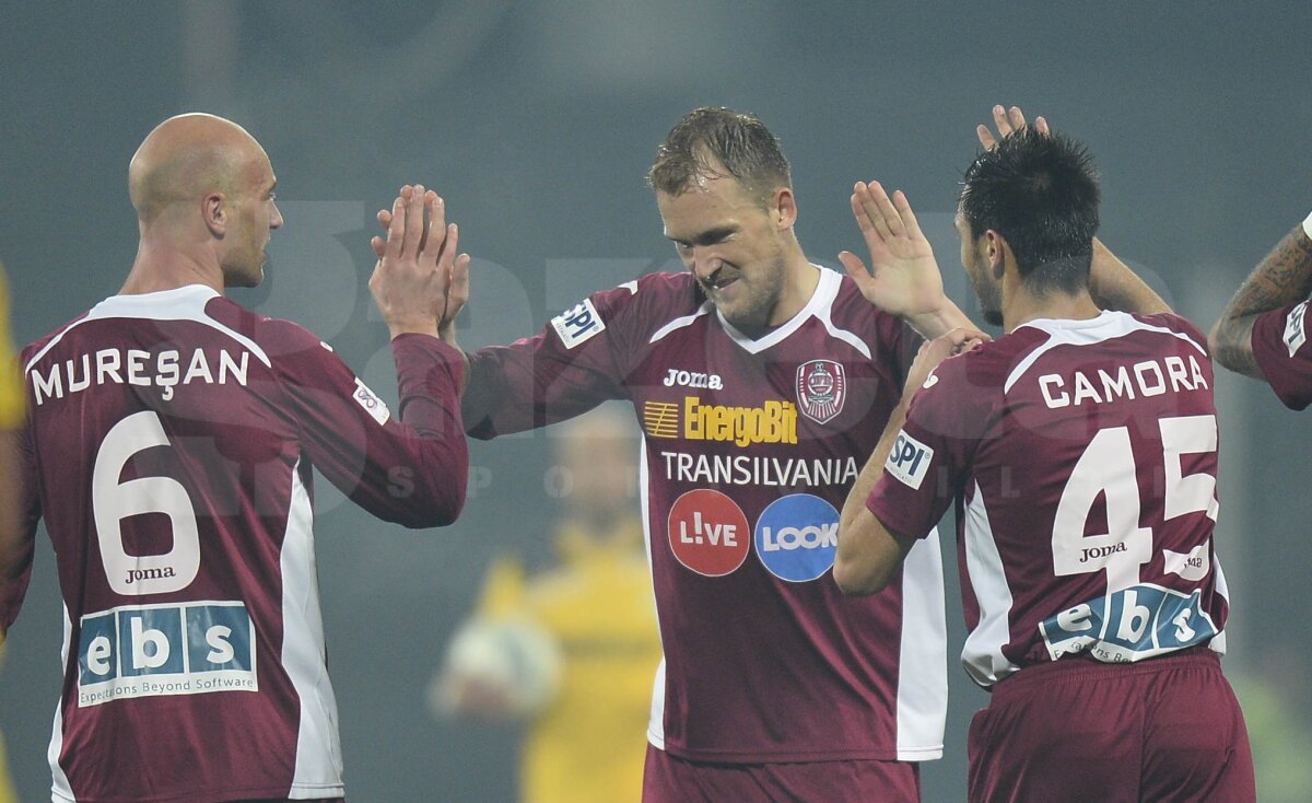 VIDEO&FOTO Paulo Sergio a adus spectacolul la debut » CFR Cluj - FC Braşov 5-0