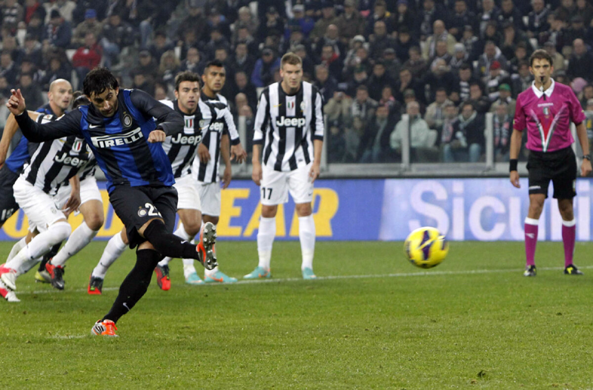 VIDEO Juve fură, dar pierde! » După şirul de 49 de meciuri fără înfrîngere, Juventus a cedat în faţa nerazzurilor