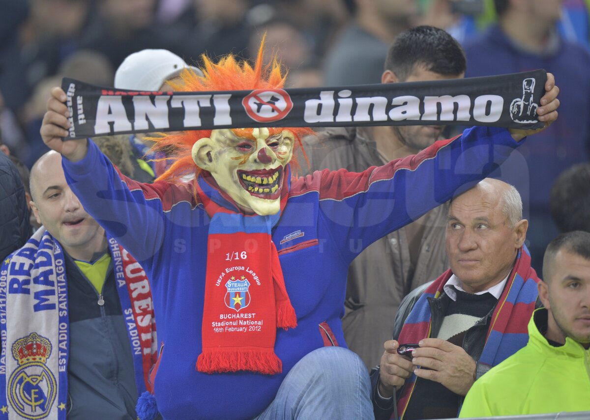Derby de România înseamnă spectacol! » Steaua conduce cu 1-0 în tribunele Arenei Naţionale