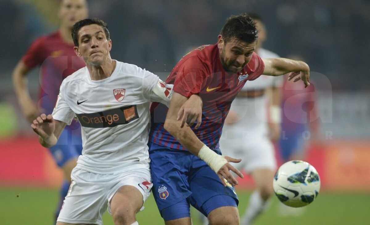 VIDEO&FOTO Se vede 24! Roş-albaştrii cîştigă Derby de România şi îşi iau viteză » Steaua - Dinamo 3-1